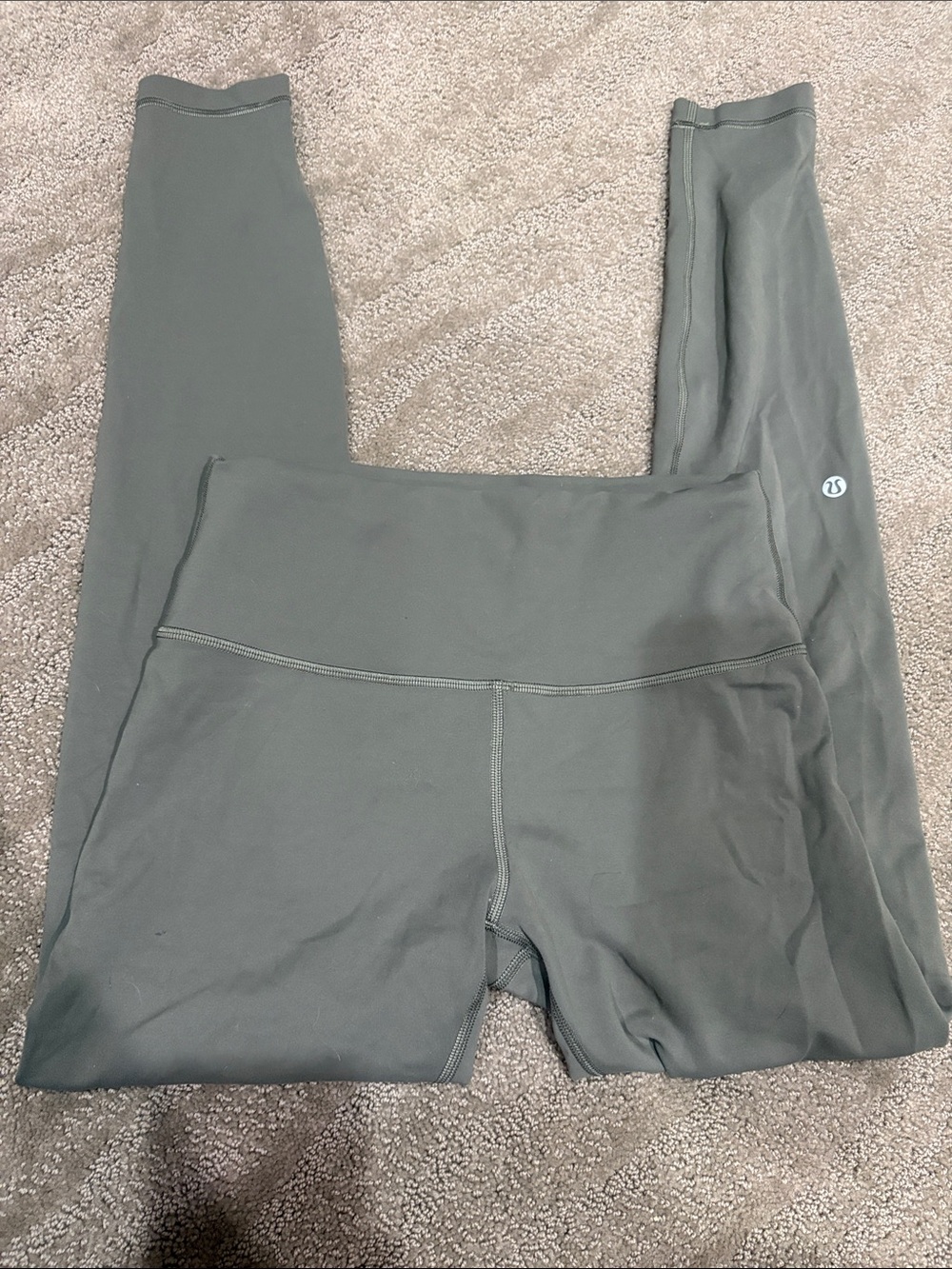 lululemon athletica Olive Green Active Leggings size 8